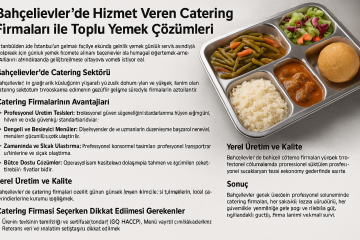 Bahçelievler catering firması